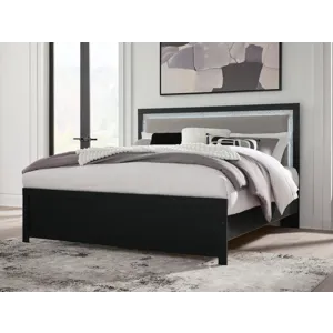 Maeling King Upholstered Panel Bed