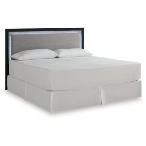 Maeling King Upholstered Panel Headboard