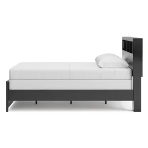 Jonnifer Queen Bookcase Bed, Chest and Nightstand