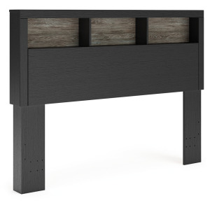 Broachmyn Lighted Queen Bookcase Headboard