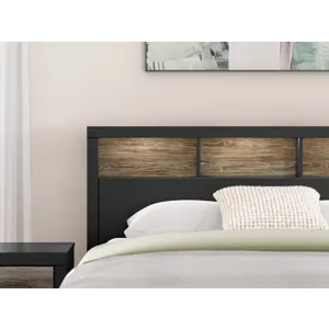 Broachmyn King Bookcase Panel Bed