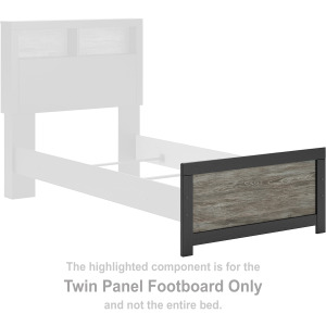 Broachmyn Twin Panel Footboard
