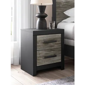 Broachmyn Queen Bookcase Panel Bed, Dresser and Nightstand