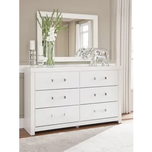 Maeling Dresser and Mirror