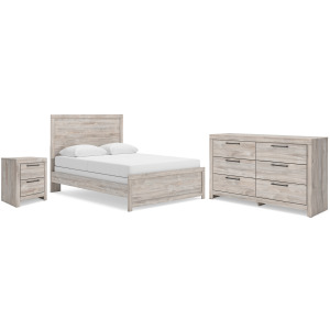 Jonnifer Queen Panel Bed, Dresser and Nightstand