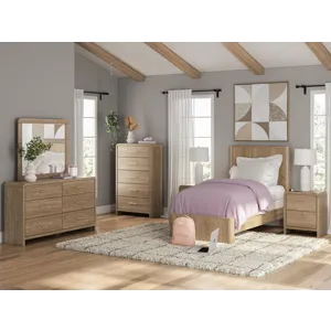 Gramburg Twin Panel Bed