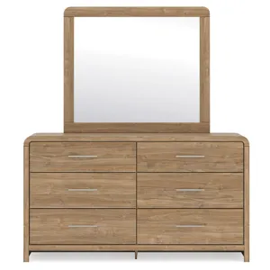 Gramburg Queen Panel Bed, Dresser and Mirror