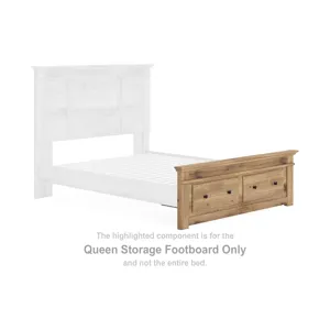 Makidern Queen Storage Footboard
