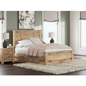 Fenderport Queen Panel Storage Bed