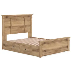 Makidern Queen Panel Storage Bed