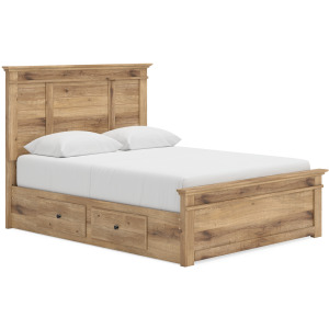 Makidern Queen Panel Storage Bed