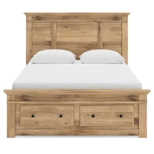 Makidern Queen Panel Storage Bed