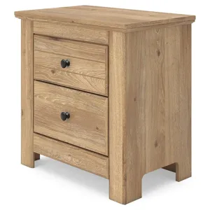Makidern King Panel Bed, Dresser, Mirror and 2 Nightstands