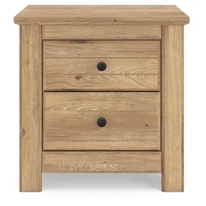 Makidern King Panel Bed, Dresser, Mirror and 2 Nightstands