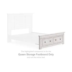 Makidern Queen Storage Footboard