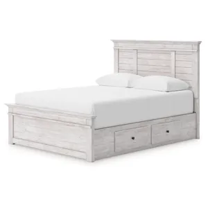 Makidern Queen Panel Storage Bed