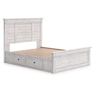 Makidern Queen Panel Storage Bed