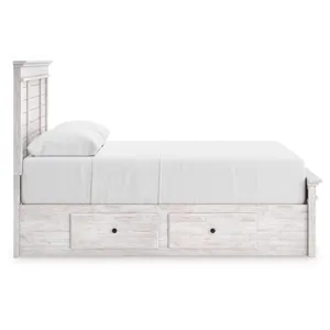 Makidern Queen Panel Storage Bed