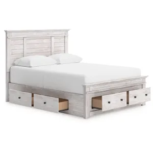 Makidern Queen Panel Storage Bed
