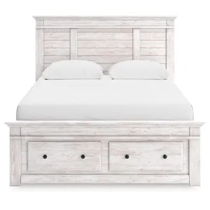 Makidern Queen Panel Storage Bed