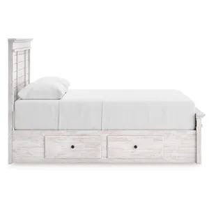 Makidern Queen Panel Storage Bed