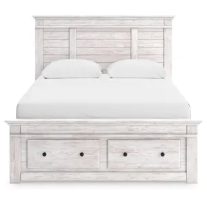 Makidern Queen Panel Storage Bed