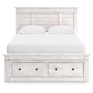 Makidern Queen Panel Storage Bed