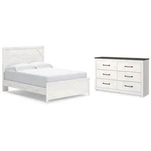 Gerridan Queen Panel Bed and Dresser