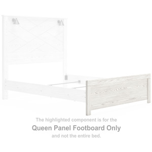 Gerridan Queen Panel Footboard