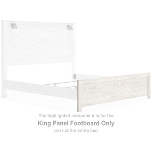 Gerridan King Panel Footboard