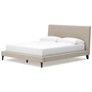 Cielden California King Upholstered Bed with Roll Slats