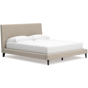 Cielden California King Upholstered Bed with Roll Slats
