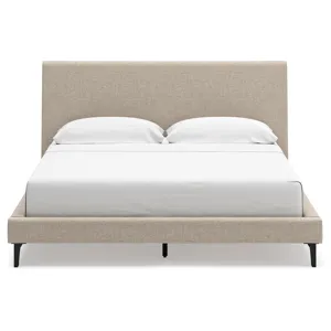 Cielden California King Upholstered Bed with Roll Slats