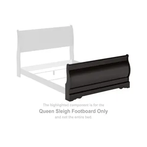 Huey Vineyard Queen Sleigh Footboard