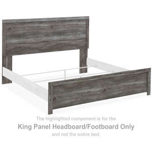 Bronyan King Panel Headboard/Footboard