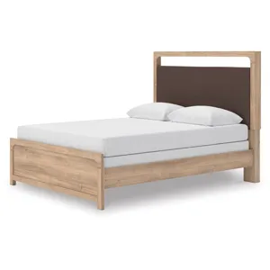 Hollymount Queen Upholstered Panel Bed