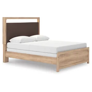 Hollymount Queen Upholstered Panel Bed