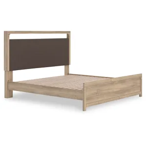 Kinlanni King Upholstered Platform Bed