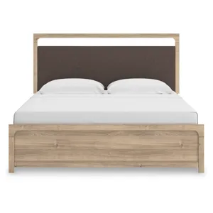 Hollymount King Upholstered Panel Bed