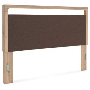 Kinlanni King Upholstered Panel Headboard