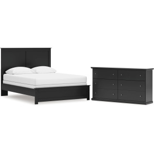 Maribel Queen Panel Bed and Dresser