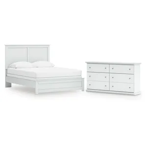 Bostwick Shoals Queen Panel Bed and Dresser