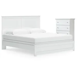 Bostwick Shoals King Panel Bed and Chest
