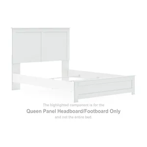 Bostwick Shoals Queen Panel Headboard/Footboard
