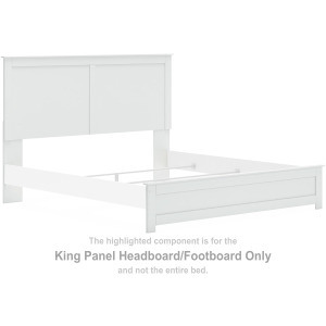 Bostwick Shoals King Panel Headboard/Footboard