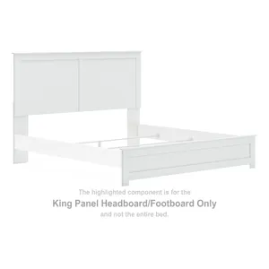 Bostwick Shoals King Panel Headboard/Footboard
