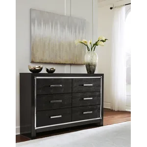 Kaydell King Storage Bed, Dresser and Nightstand