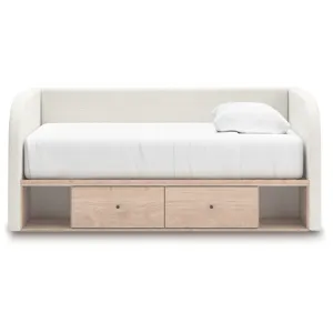 Arloster Twin Upholstered Day Bed with Storage