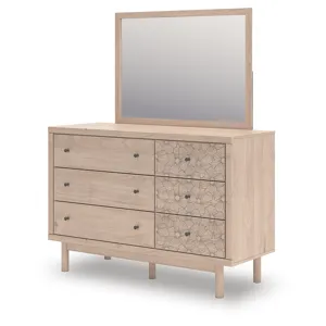 Arloster Full Upholstered Day Bed, Dresser and Mirror