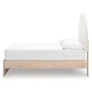 Shapella Full Upholstered Panel Bed with Storage